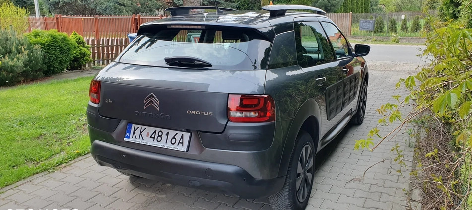 Citroen C4 Cactus cena 30250 przebieg: 228800, rok produkcji 2015 z Kraków małe 596